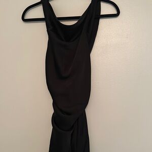 Black gown